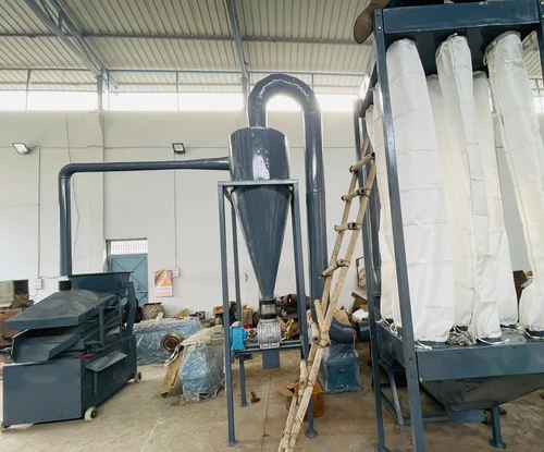 Separator operating in factory